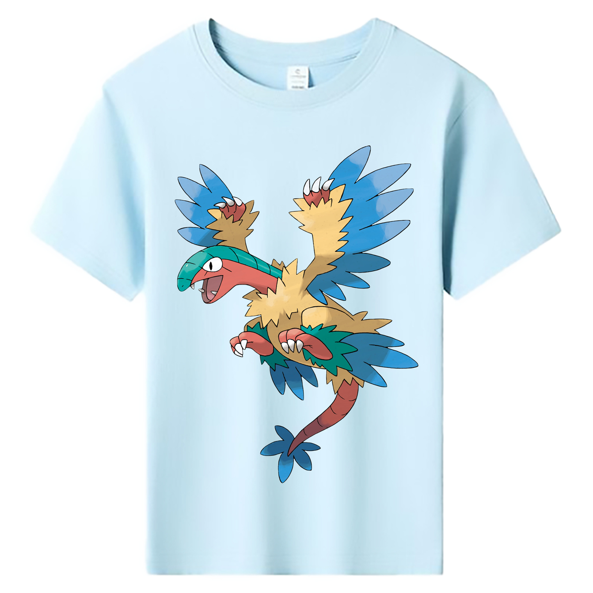 （画像用） ポケットモンスター Pokémon 綿100％キッズTシャツ（フロントプリント）